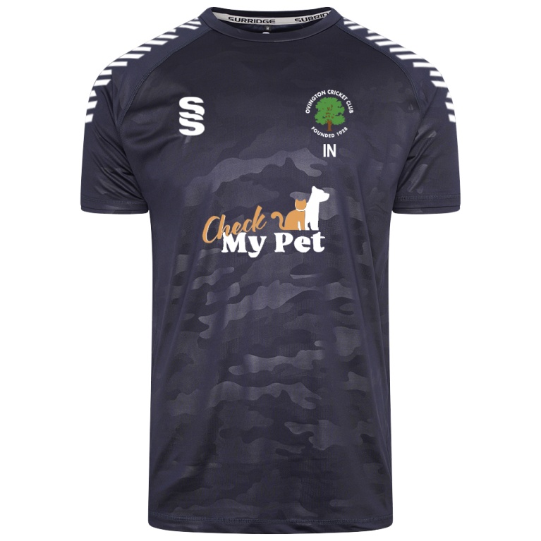 Camo T-shirt : Navy