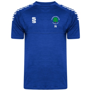 Dual Gym T-shirt : Royal Melange