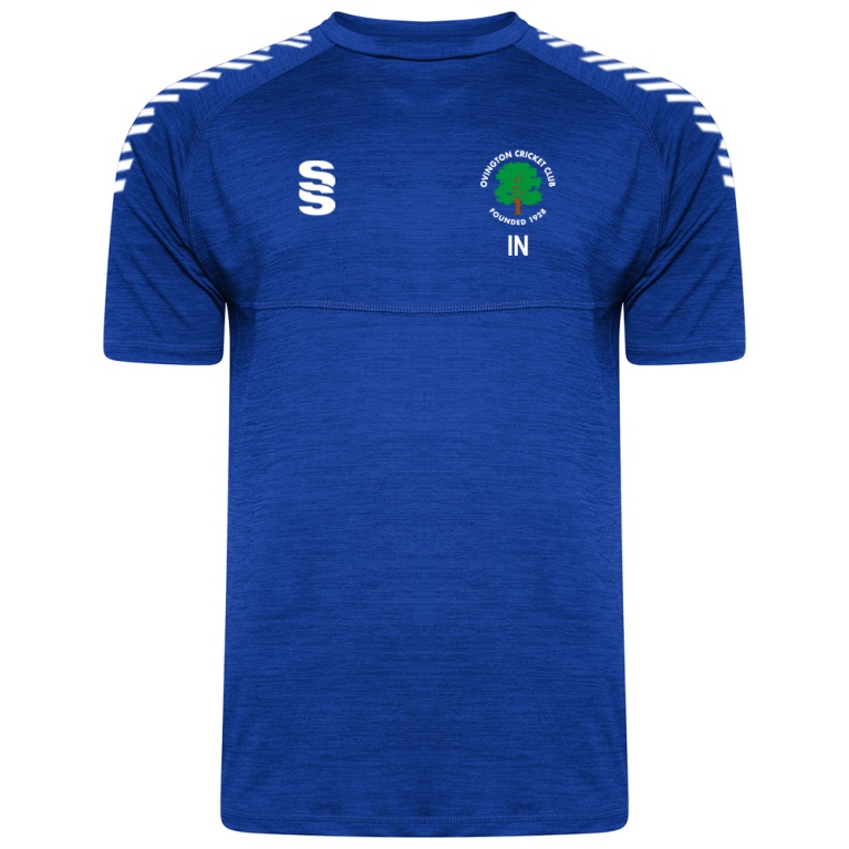 Dual Gym T-shirt : Royal Melange